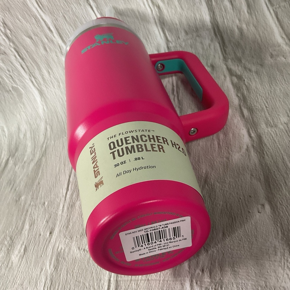 NWB The Quencher H2.0 Flowstate  Tumbler | 30 OZ Passion Pink - Picture 2 of 5